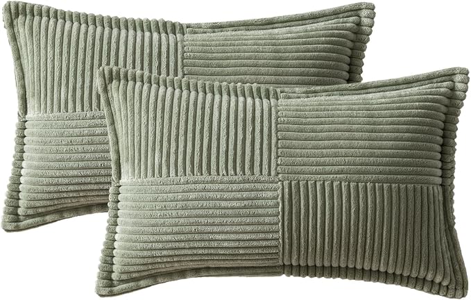 MIULEE Decorative Lumbar Throw Pillow Covers - Image 6