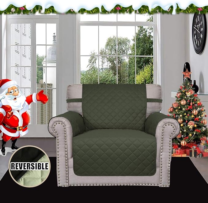 Easy-Going Chair Sofa Slipcover Reversible Sofa Cover Water Resistant Couch - Image 2