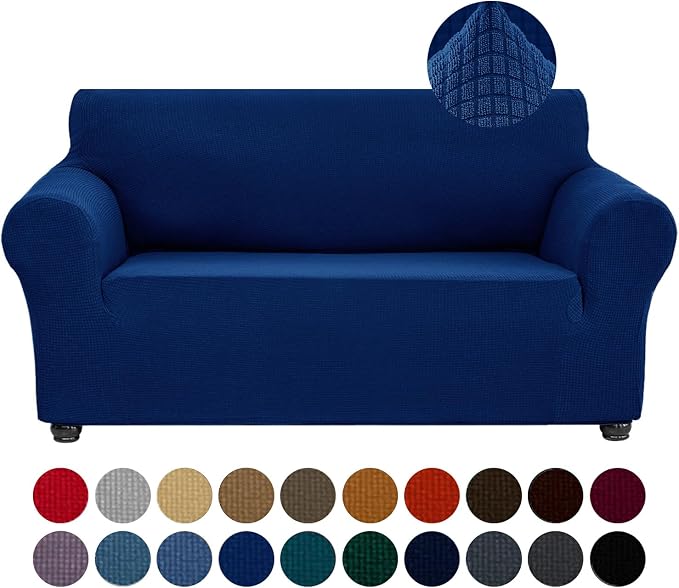 Joccun Stretch Loveseat Couch Cover, 1-Piece Sofa Cover by Joccun