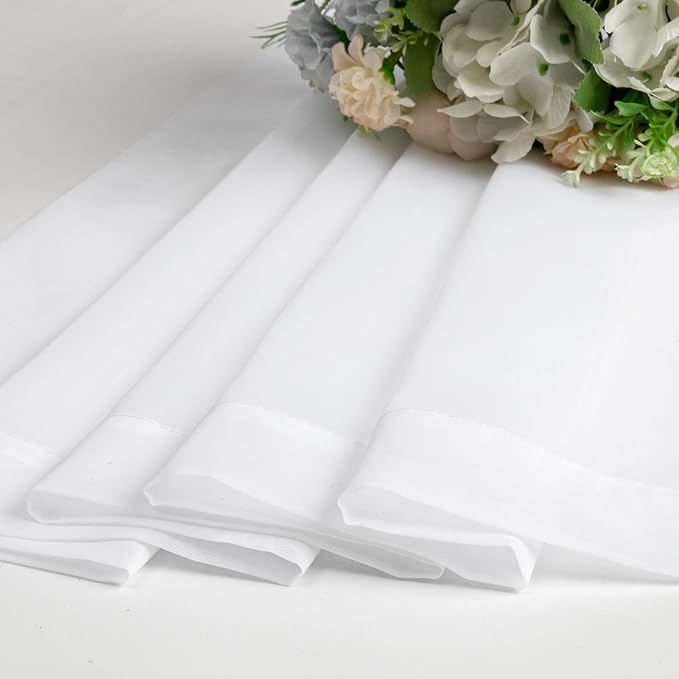 Aiyufeng Long Sheer White Curtains - Image 8