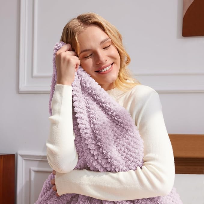 Whale Flotilla Extra Large Fuzzy Fleece Throw Blanket - Image 7