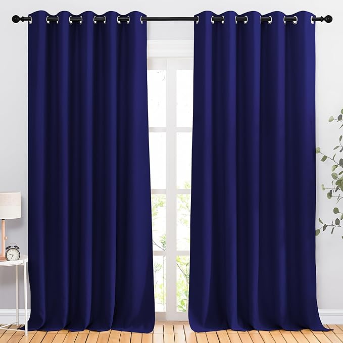 NICETOWN Bedroom Blackout 102 inch Curtains by NICETOWN