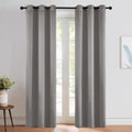 NICETOWN Room Darkening Cafe Satin Curtains by NICETOWN