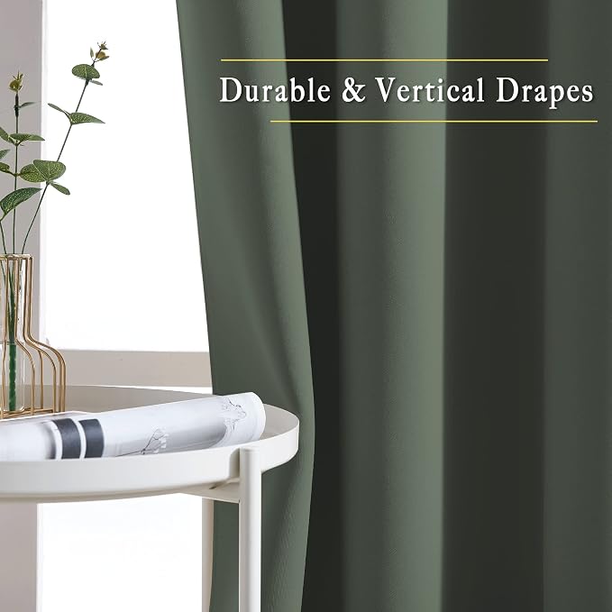 NICETOWN Blackout 90 inch Curtains - Image 5