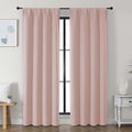 Simplebrand Ava Blush Blackout Curtains by Simplebrand