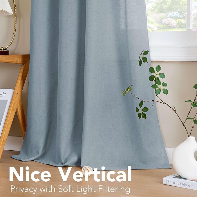 H.VERSAILTEX Elegant Natural Linen Blended Energy Efficient Light Filtering - Image 7