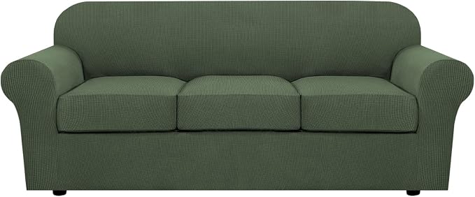 H.VERSAILTEX 4 Piece Stretch Sofa Covers by HVERSAILTEX