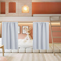 RYB HOME Half Curtain Tiers 36 inch Length, Rod Pocket Summer Heat Blocking by RYBHOME