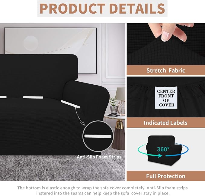 Easy-Going 100% Waterproof Chair Couch Cover, Dual Waterproof Sofa Cover - Image 4