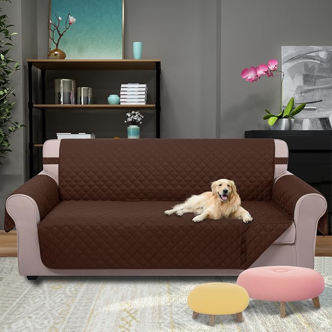 U-NICE HOME 4 Seater Sofa Cover 91 Inch Large Couch Covers - Image 2