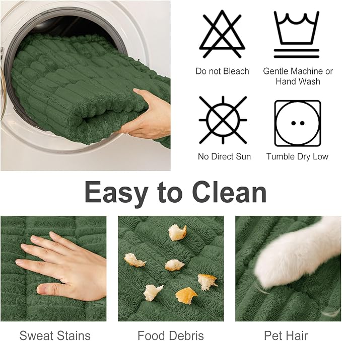 hyha Couch Covers for Dogs Washable, Non Slip Plush Dog Sofa Protectors - Image 7
