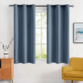 MIULEE Blackout Room Darkening Curtains Thermal Insulated Drapes Solid Window by MIULEE