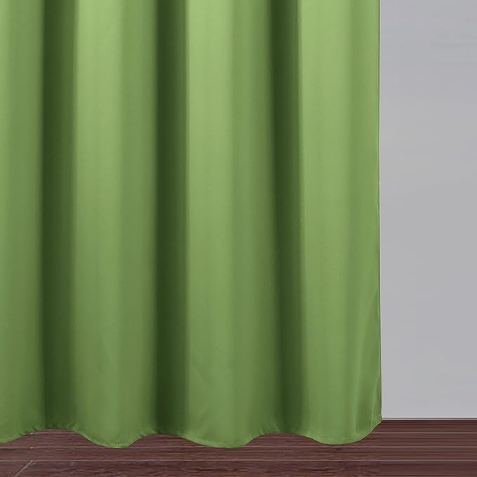 LEMOMO Light Green Blackout Curtains - Image 9