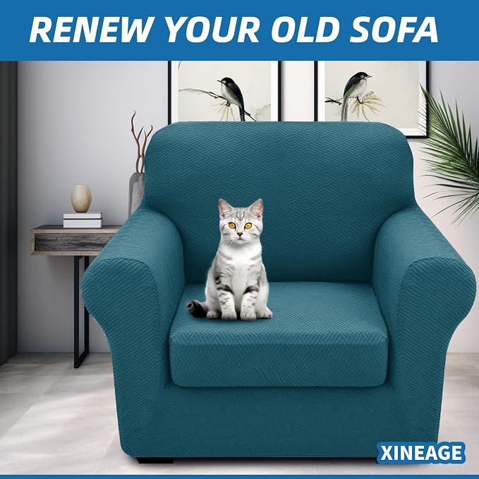 XINEAGE New 2 Pieces Chair Covers - Image 2