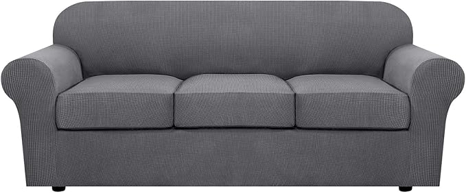 H.VERSAILTEX 4 Piece Stretch Sofa Covers by HVERSAILTEX