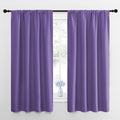 NICETOWN Blackout Curtains for Living Room, Lilac Purple, 2 Panels, 42 by 63 by NICETOWN
