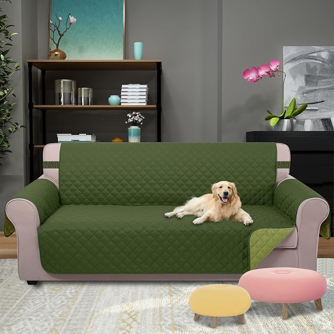 U-NICE HOME 4 Seater Sofa Cover 91 Inch Large Couch Covers - Image 2