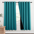 NICETOWN 100% Blackout Window Curtain Panels, Full Light Blocking Drapes by NICETOWN