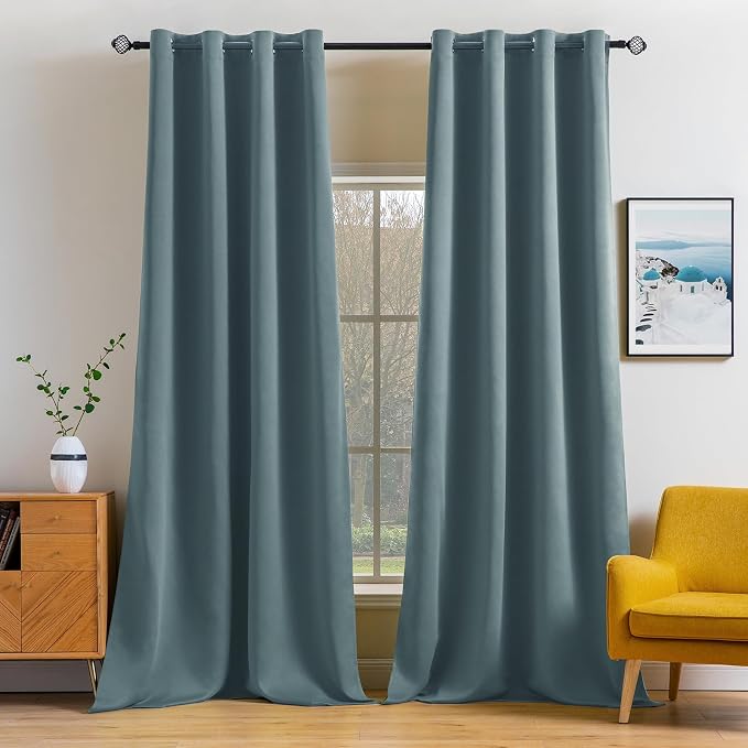MIULEE Blackout Curtains 96 Inches Long by MIULEE