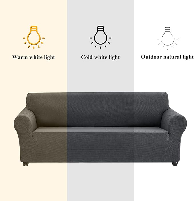 Joccun Stretch Couch Cover Slipcovers, 1-Piece Sofa Covers - Image 3