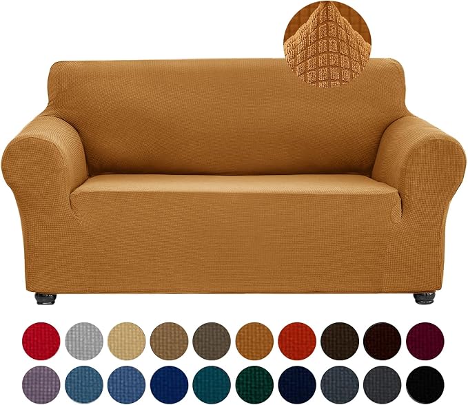 Joccun Stretch Loveseat Couch Cover Slipcover, 1-Piece Sofa Cover by Joccun