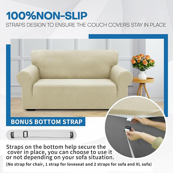 XINEAGE New 1 Piece Couch Covers - Image 7
