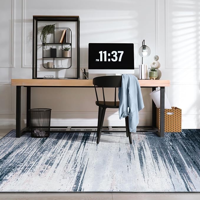 Rugflix 9x12 Large Area Rug, Washable Rug - Image 7