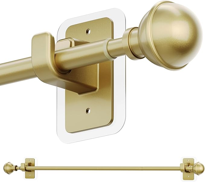 ENJOYBASICS No Drill Curtain Rods by ENJOYBASICS