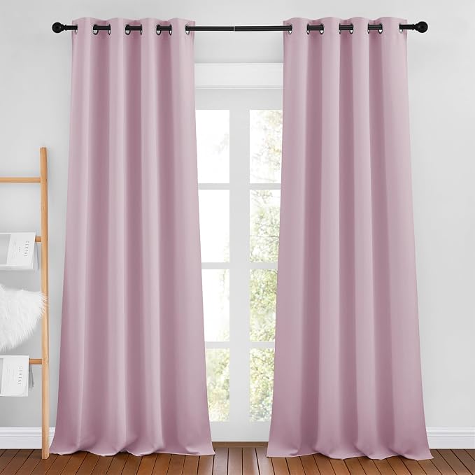 NICETOWN Kitchen Room Darkening Curtains and Drapes by NICETOWN