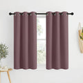 NICETOWN Dry Rose Blackout Shack Curtains Noise Reducing, Thermal Insulated and by NICETOWN