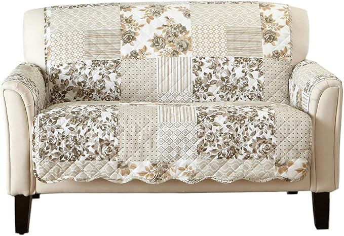 Great Bay Home Reversible Patchwork Loveseat Cover by GreatBayHome