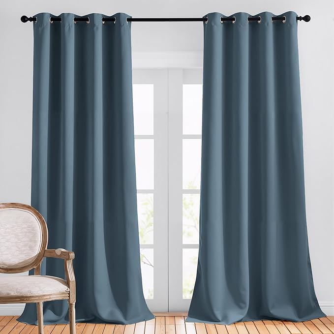 NICETOWN Blackout 102 inch Curtains by NICETOWN