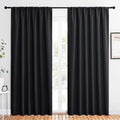 NICETOWN Black Blackout Curtain Blinds by NICETOWN