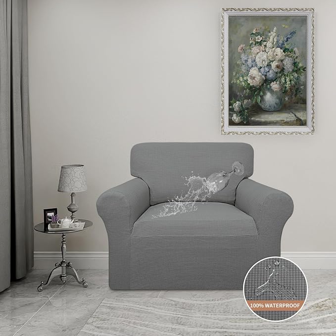 Easy-Going 100% Waterproof Oversized Chair Couch Cover, Dual Waterproof Sofa - Image 2