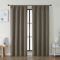Simplebrand Ava Latte Blackout Curtains by Simplebrand
