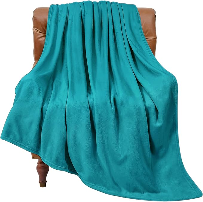 BEDELITE Fleece Blanket Twin Size Bluebird Throw Blankets by BEDELITE