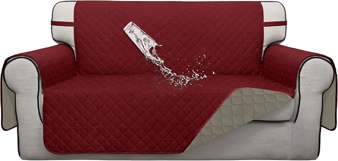 ISSUNTEX Double Protection 100% Waterproof Loveseat Sofa Covers by ISSUNTEX