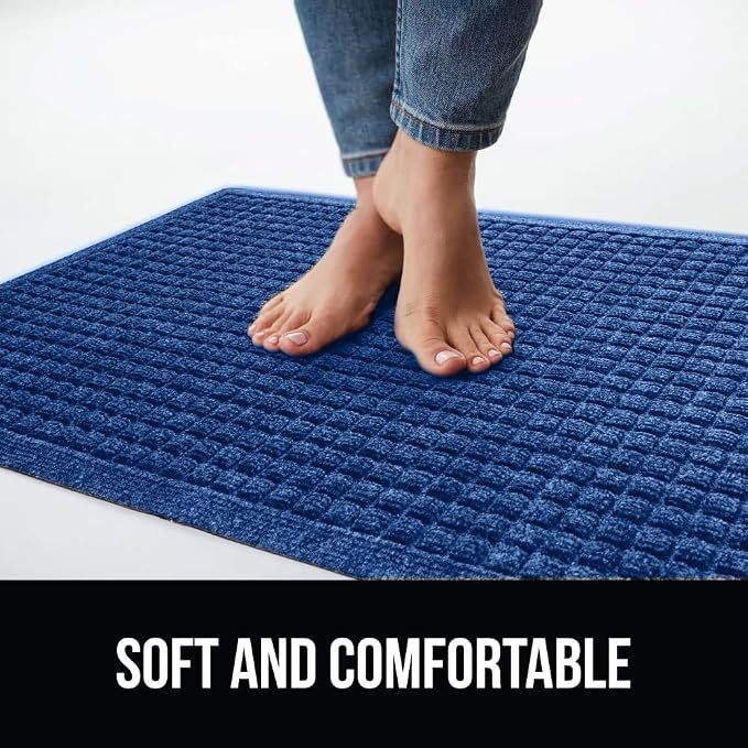 GORILLA GRIP® Ultra Absorbent Front Door Mat Outside Entrance, Traps Dirt and - Image 8