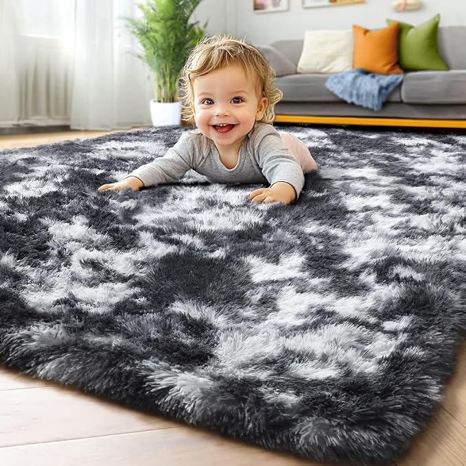 ONASAR Black and White Area Rugs - Image 9