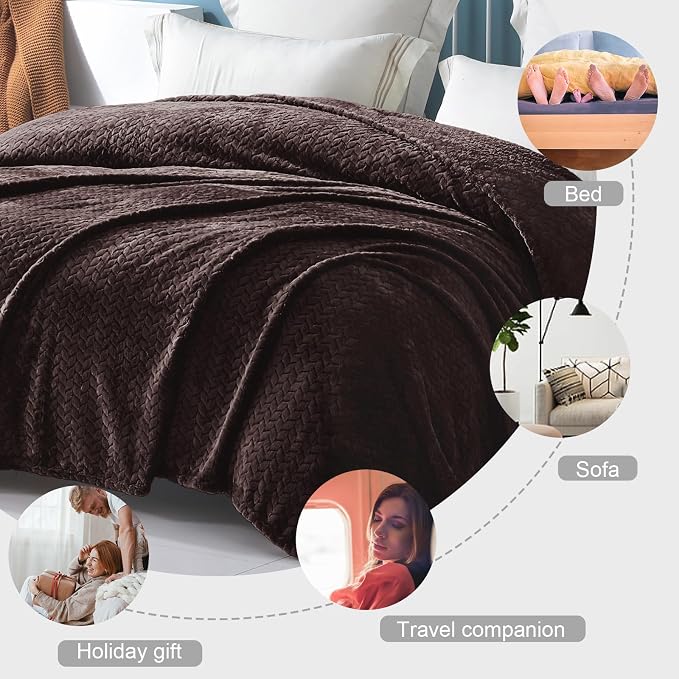 Exclusivo Mezcla Fleece King Size Blanket - Image 3