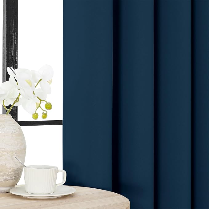 Joydeco Blackout Curtains 90 inch Long 2 Panels Set, Thermal Insulated Long - Image 6