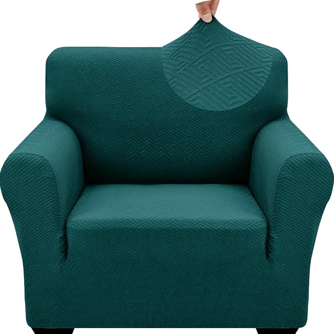 ZNSAYOTX 1 Piece Jacquard Chair Slipcovers by ZNSAYOTX