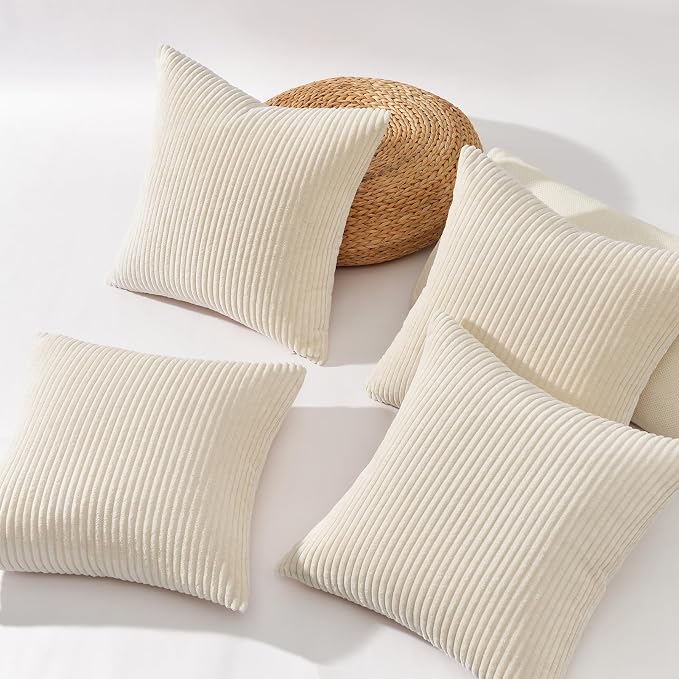 Topfinel Decorative 20x20 inch Throw Pillow Covers Cushion Cases, Mix and Match - Image 4
