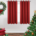 Joydeco Blackout Curtains 63 inch Length 2 Panels Set, Thermal Insulated Long by JOYDECO