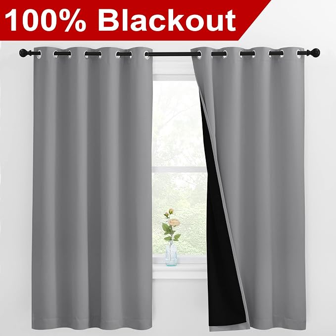 NICETOWN 100% Blackout Curtains - Image 2
