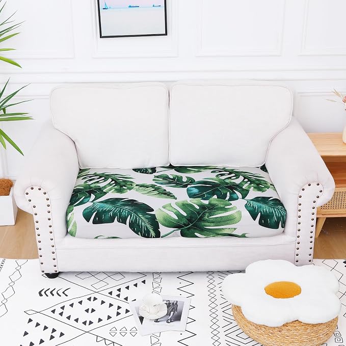 Smiry Printed Couch Cushion Covers, Stretch Soft Couch Covers - Image 5