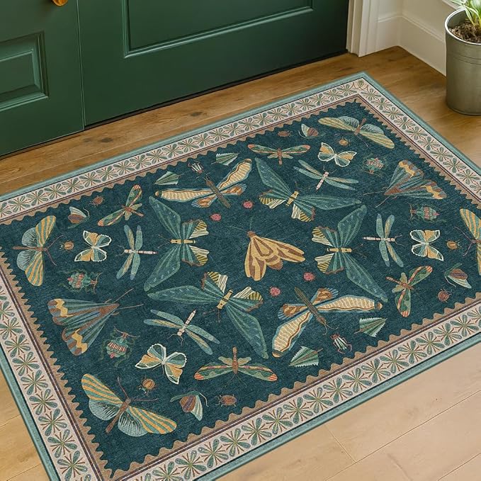 Hazo Haus Emerald Green Entry Rugs - Image 6