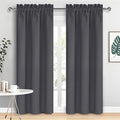 DWCN Blackout Curtains for Bedroom 84 inches Long 2 Panels Set, Solid Thermal by DWCN