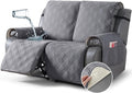 TAOCOCO 100% Waterproof Loveseat Recliner Cover, Non Slip Split Loveseat Covers by TAOCOCO