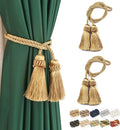 Fenghuangwu Curtain Tiebacks Handmade Decorative Curtain Holdbacks Rope by fenghuangwu